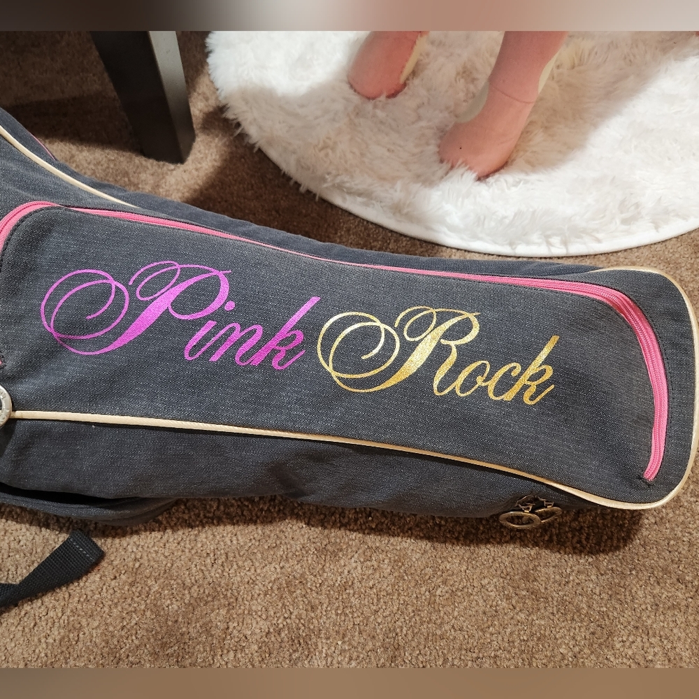 Vintage Victoria's Secret VS PINK Rare Guitar Case Tote Travep Bag - Picture 6 of 13
